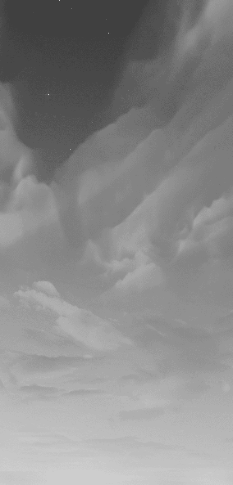 Grayscale sky background